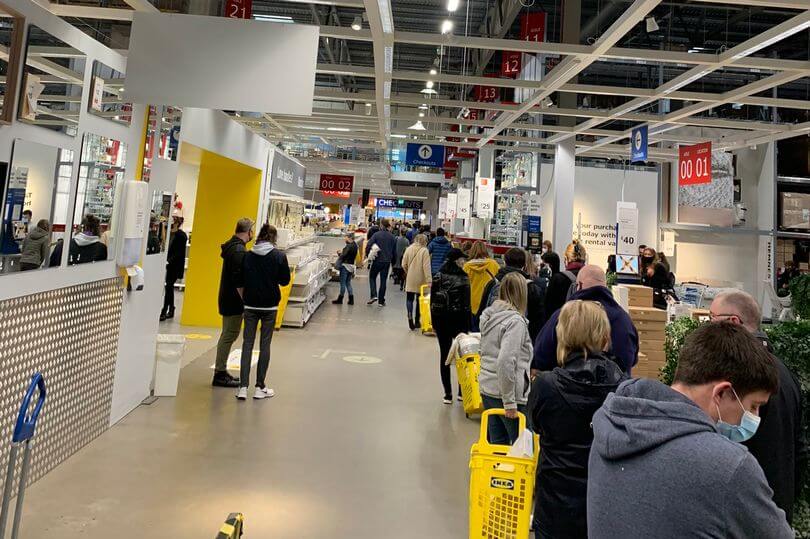 Edinburgh customers forced to wait in huge IKEA queues as locals stock up on furniture - WEBSAIT ASTIAZH