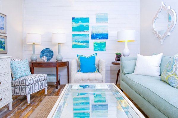 Awesome Beachy Living Rooms