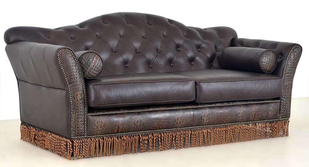 ARTS & CRAFTS STYLE LEATHER FURNITURE