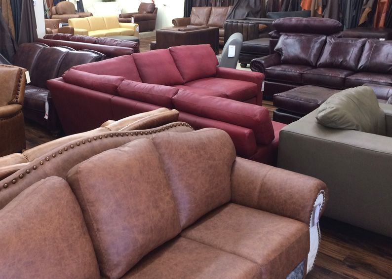 COLORS OF LEATHER FURNITURE