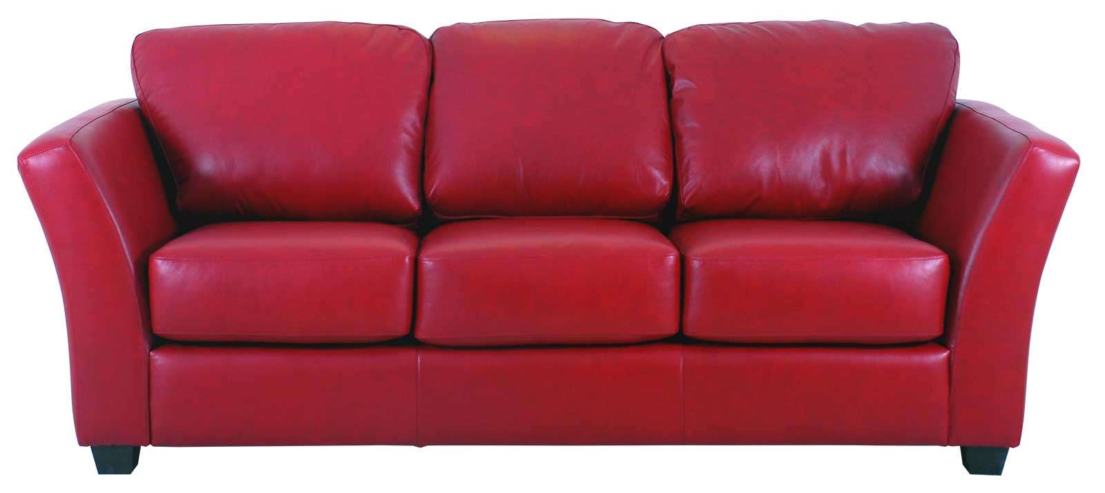 DECORATING WITH A RED LEATHER COUCH